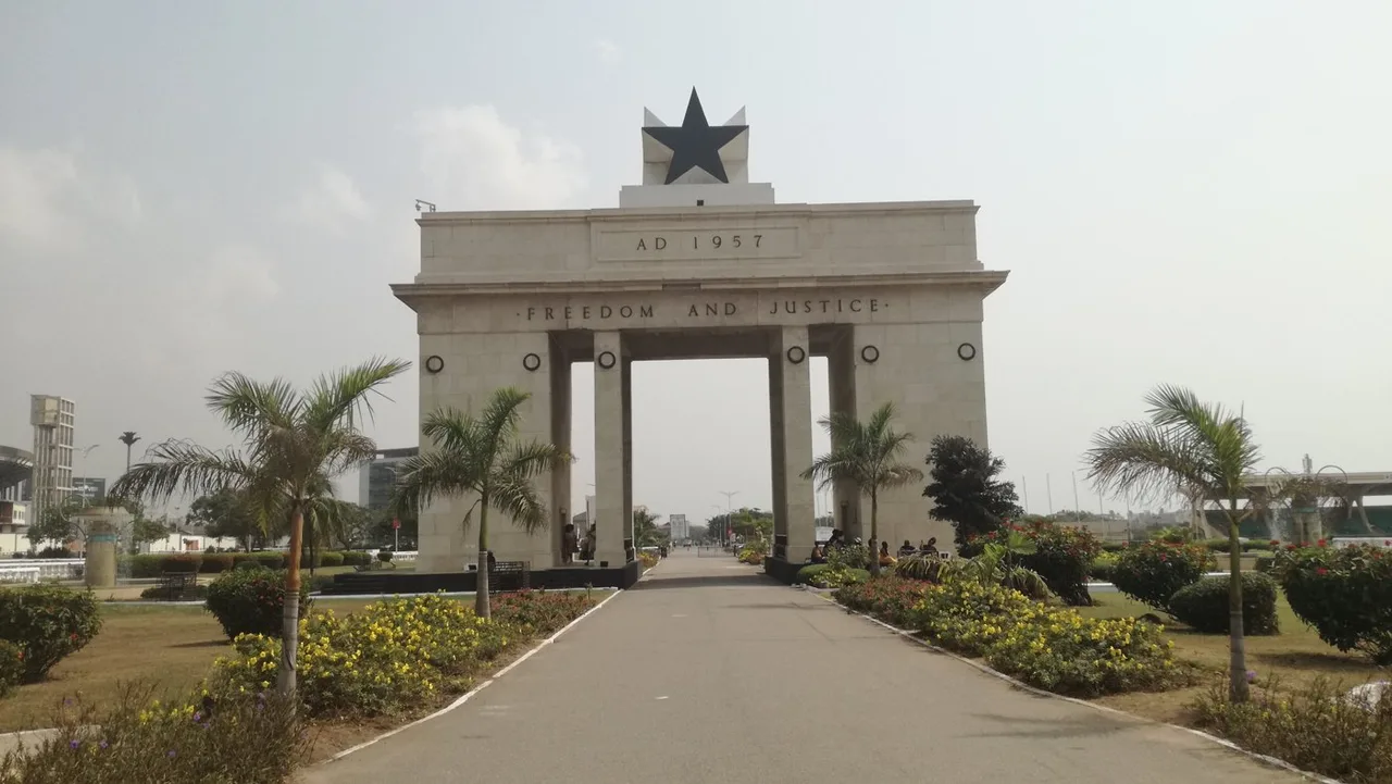 Black Star Gate in Accra, Ghana